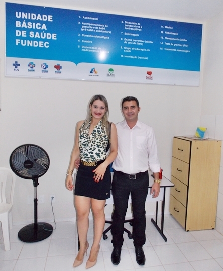 Prefeito Antônio Parambú e Secretária de Saúde Emanuela Machado entregam Ampliação do Posto FUNDEC - Imagem 3