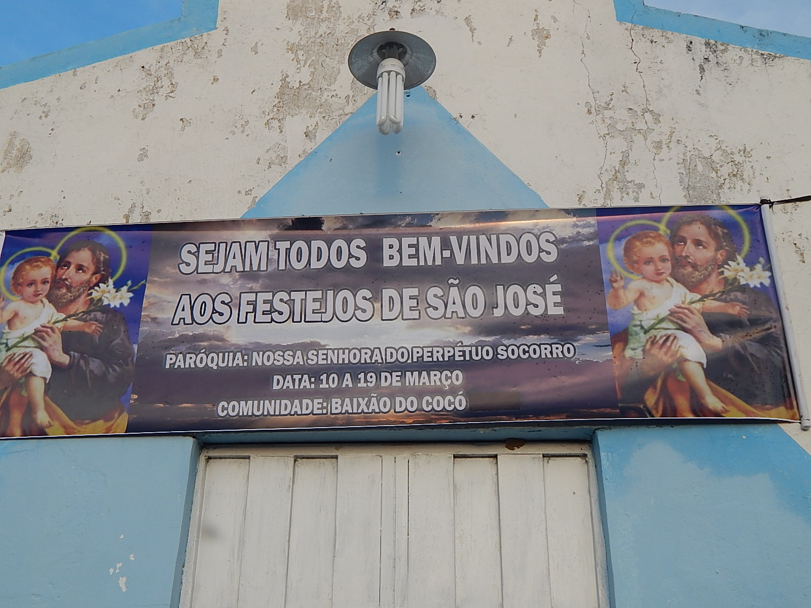Abertura do festejo de São José no Baixão do Côco dos Ricardos 