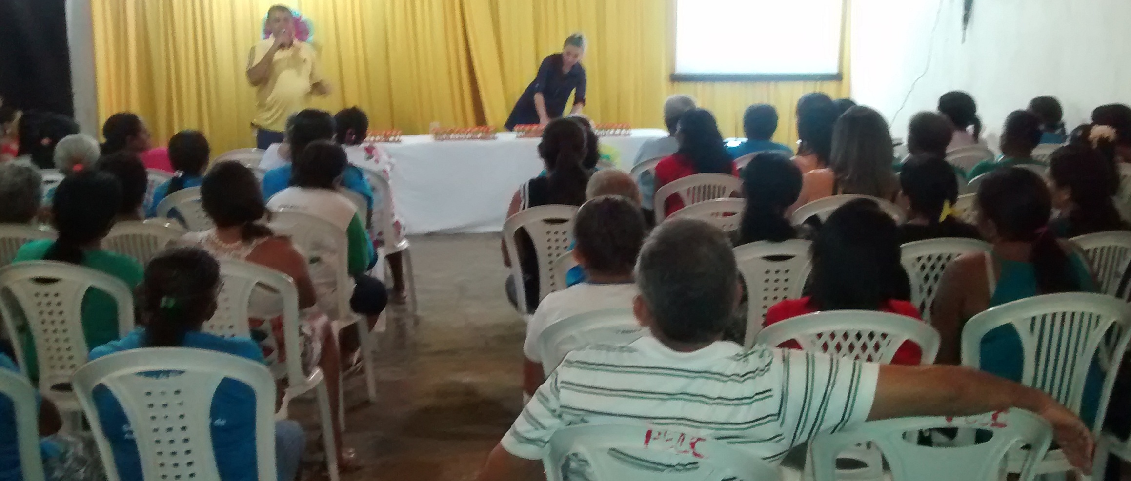 Palestra em homenagem ao dia internacional da Mulher