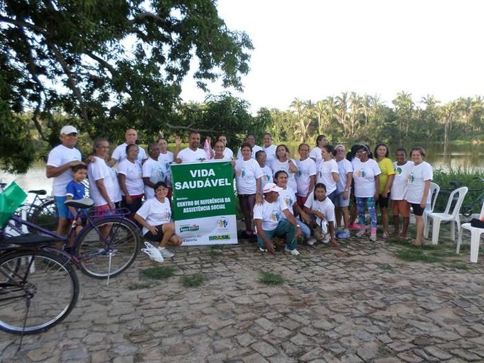 1ª Pedalada do Programa Esporte e Lazer na Cidade (PELC) em Água Branca - Imagem 1