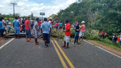 Moradores fazem protesto para dar visibilidade ao desaparecimento de rapaz em Palmeirais - Imagem 10