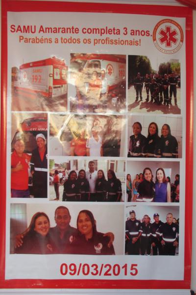 SAMU comemora 03 anos de existência em Amarante  - Imagem 82