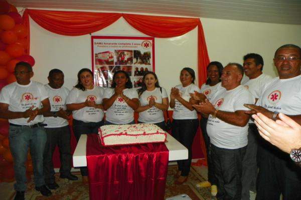 SAMU comemora 03 anos de existência em Amarante  - Imagem 59