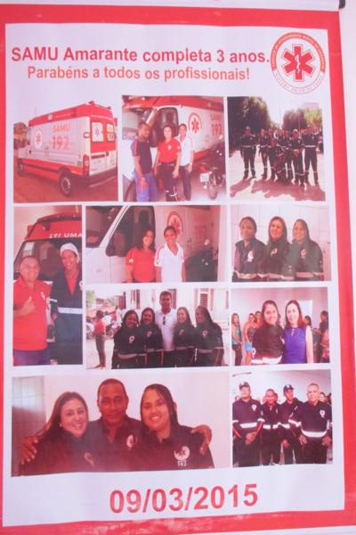 SAMU comemora 03 anos de existência em Amarante  - Imagem 83