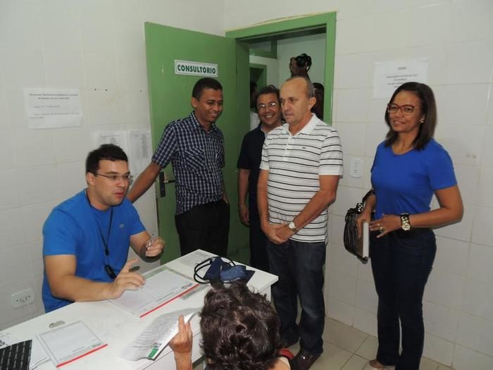 Secretário Estadual de Saúde visita a cidade de Água Branca - Imagem 1