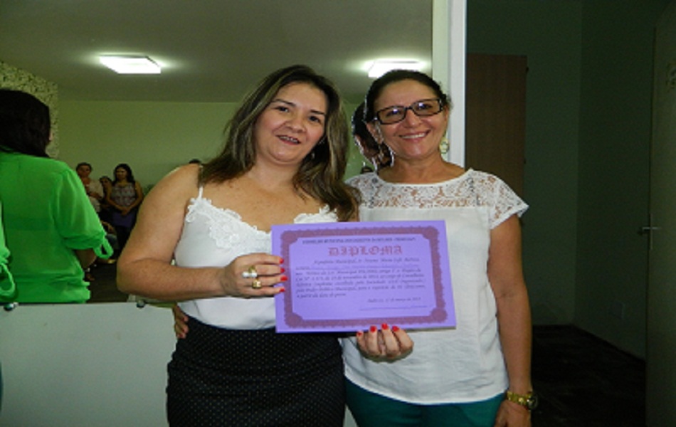 Município empossa conselheiras dos Direitos da Mulher