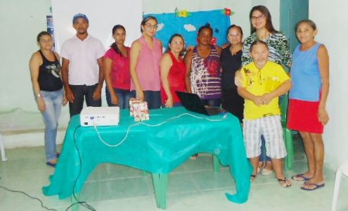 Nutricionista Gabriela Cipriano ministra palestra para “Grupo de cuidadores” do CREAS de Santo Antônio de Lisboa - Imagem 2