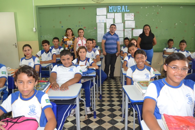 Alunos são recepcionados com boa estrutura nas escolas de Campo Maior - Imagem 1