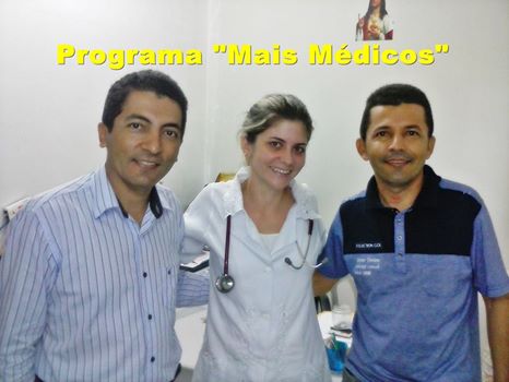 Mais Saúde, boas-vindas – Itainópolis recebe uma médica dentro do Programa “Mais Médicos” e já começou a trabalhar. - Imagem 1
