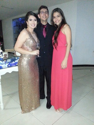 Os mais novos Engenheiros Civis Bruno Marinho e Laíza Mendonça realizam baile de formatura na AABB de Teresina - Imagem 30