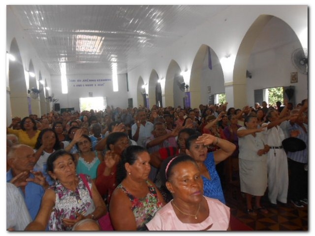 Comunidade inhumense participou ativamente das atividades religiosas do Festejo de São José 2015/ Missa dia 19 de março - Imagem 9