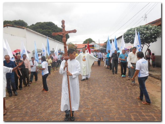 Comunidade inhumense participou ativamente das atividades religiosas do Festejo de São José 2015/ Procissão de São José - Imagem 11