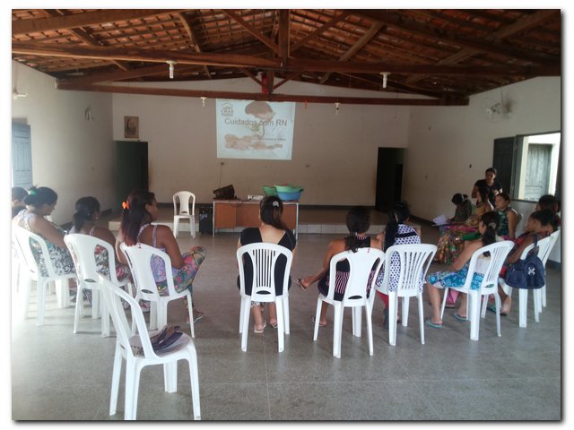 Assistência Integral da saúde do recém-nascido foi tema de palestra para gestantes - Imagem 1