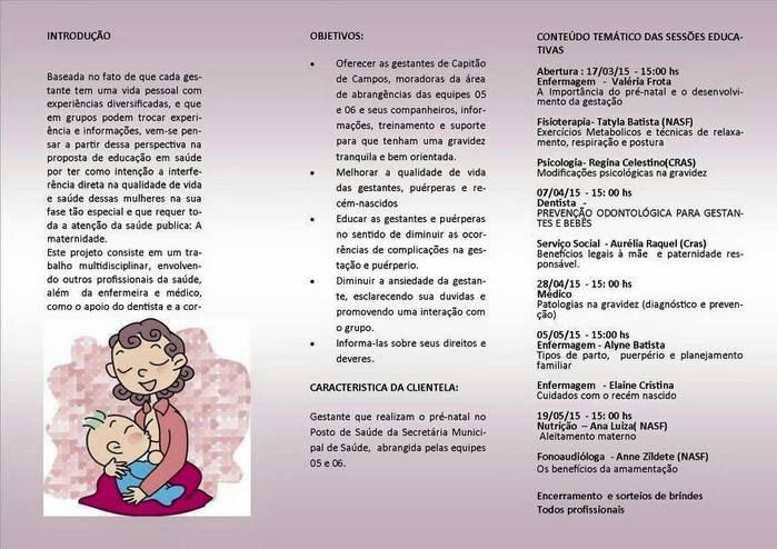 Enfermeiras desenvolvem projeto com as gestantes no município  - Imagem 6