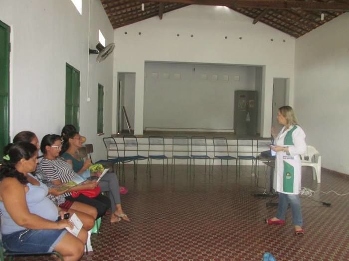 Secretaria de Saúde de São Félix com apoio das equipes do NASF e ESF realizaram trabalho com as grávidas do município - Imagem 8