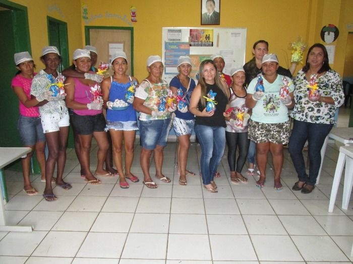 CRAS Realiza Oficina de ovos de Páscoa para 22 mães em Agricolândia - Imagem 23