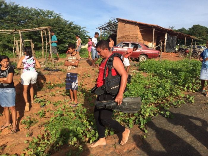 Corpo de Bombeiro encontra o corpo de Jurandir Lopes de Sousa Vitima de Afogamento em Barro Duro - Imagem 1