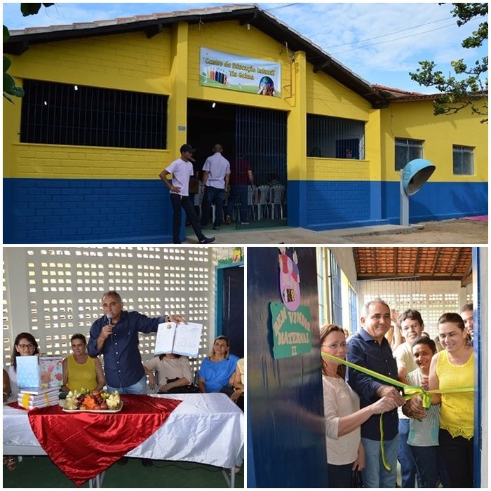 Prefeito Bernildo Val entrega Centro Infantil ampliado em Buriti dos Lopes - Imagem 1