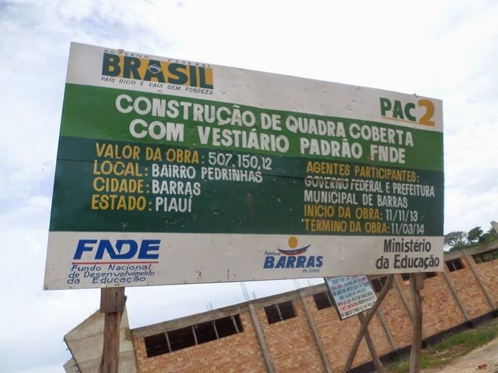 Governo Federal transforma Barras em cemitério de obras inacabadas  - Imagem 5