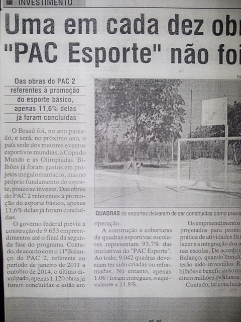 Governo Federal transforma Barras em cemitério de obras inacabadas  - Imagem 2