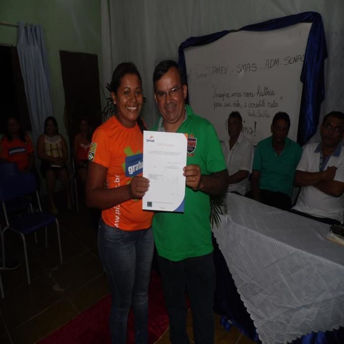 SENAC e Secretaria de Assistência Social entregam certificados, confira - Imagem 46