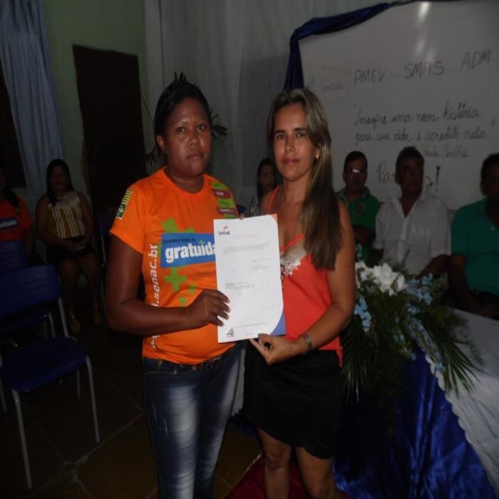 SENAC e Secretaria de Assistência Social entregam certificados, confira - Imagem 28