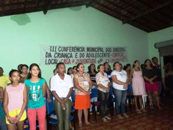 Foi realizada em Santo Inácio do Piauí  III Conferência Municipal dos Direitos da Criança e do Adolescente - Imagem 2
