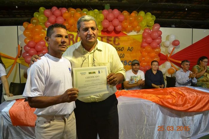 Alunos do PRONATEC recebem certificados de cursos realizados em Boa Hora - Imagem 6