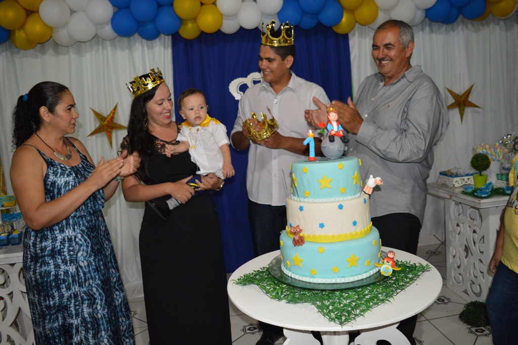 Aniversário do 1º aninho do Pequeno Príncipe Marcos Vinicius 