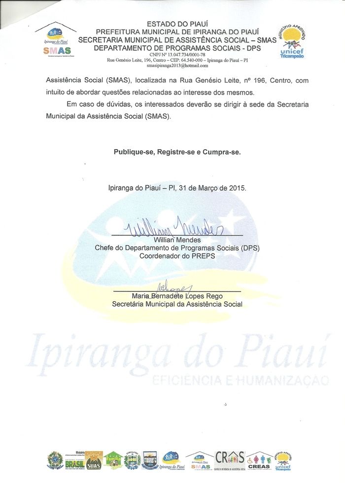 SMAS Divulga Edital Final do Programa Estudantes em Ação -PREPS - Imagem 2