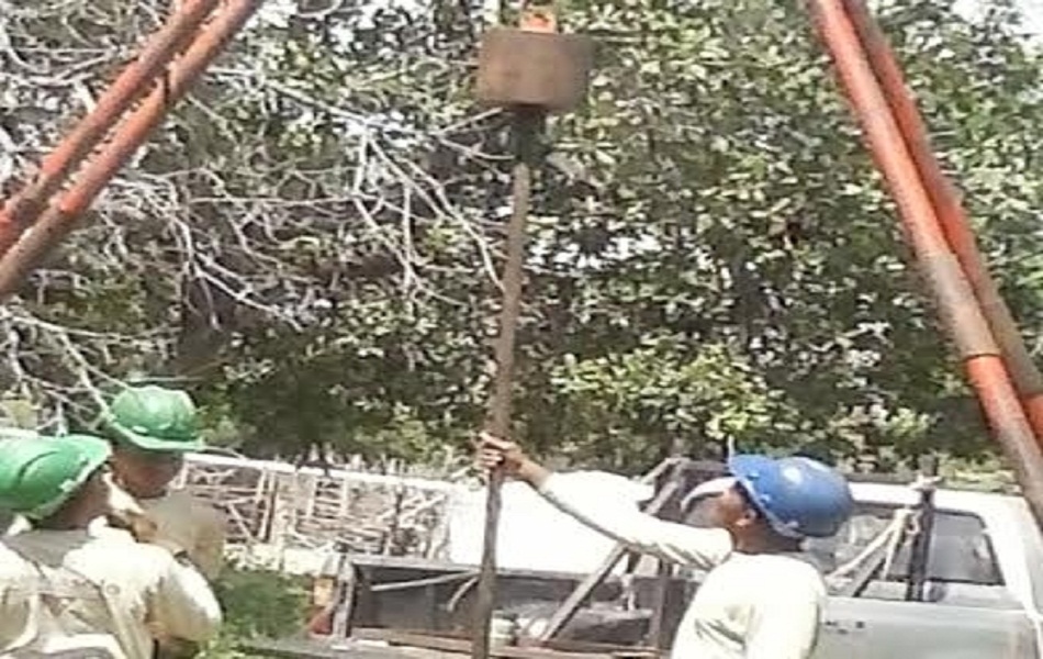 Empresa faz sondagens onde serão construídas as UBS's