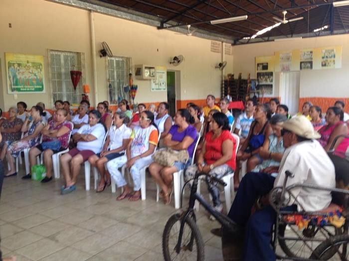 Palestra com Idosos do Grupo na Flor da Idade - Imagem 2