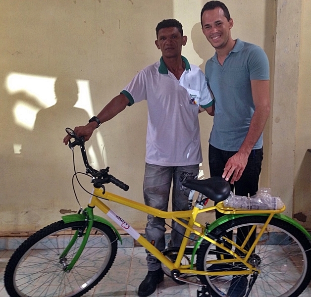 Secretaria de Saúde realiza entrega de 13 bicicletas aos Agentes de Saúde do município.  - Imagem 8