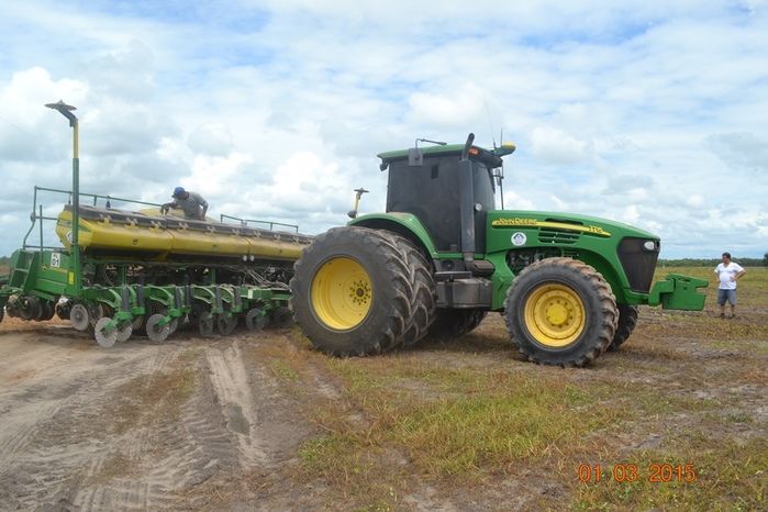 Começa plantio de Soja na Fazenda São Luiz, em Boa Hora. - Imagem 8
