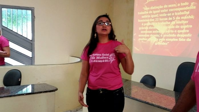 O segundo dia em comemoração à semana da mulher teve palestras na Câmara Municipal - Imagem 13