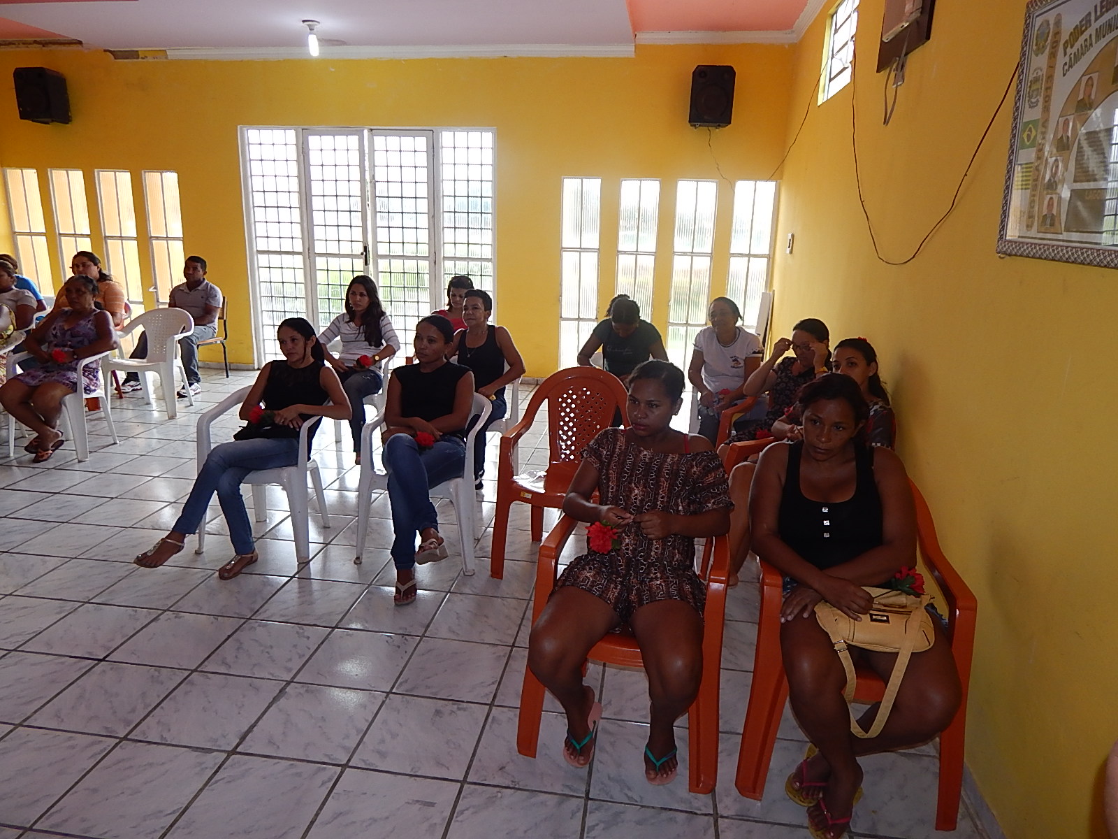 Comemoração ao dia da Mulher em Lagoinha