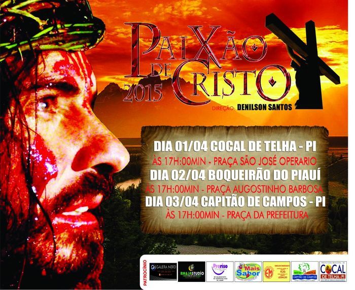 Participe e prestigie da encenação Paixão de Cristo 2015. - Imagem 1