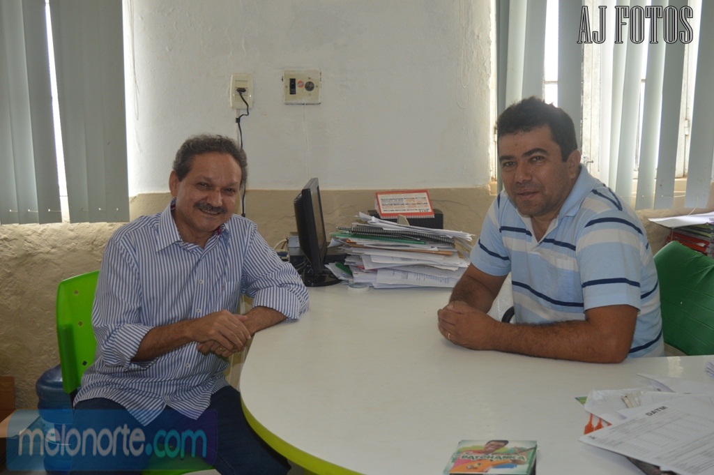 Prefeito Moisés Barbosa recebe visita do Deputado Estadual Wilson Brandão