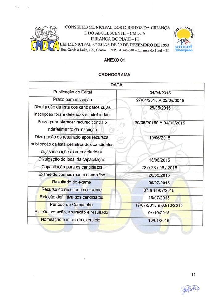 CMDCA Divulga Edital Para Eleição do Conselho Tutelar - Imagem 11