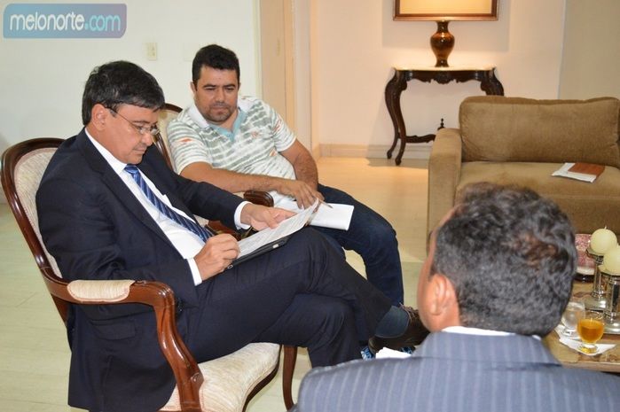 Prefeito Moisés Barbosa participou de audiência com o Governador Wellington Dias no Palácio de Karnak - Imagem 19