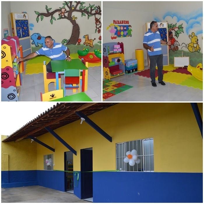 Prefeito Bernildo Val inaugura ampliação de escola e entrega kits de fardamento escolar - Imagem 1
