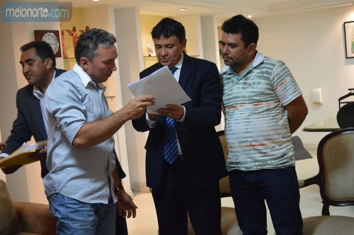 Prefeito Moisés Barbosa participou de audiência com o Governador Wellington Dias no Palácio de Karnak - Imagem 26