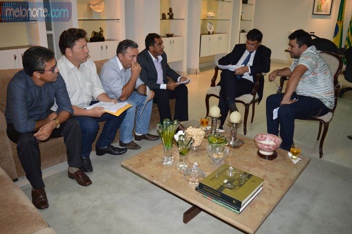 Prefeito Moisés Barbosa participou de audiência com o Governador Wellington Dias no Palácio de Karnak - Imagem 20