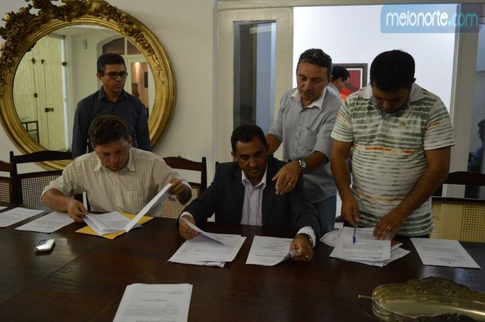 Prefeito Moisés Barbosa participou de audiência com o Governador Wellington Dias no Palácio de Karnak - Imagem 8