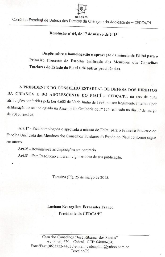 Conselho Municipal dos Direitos da Criança e do Adolescente lança edital para eleição do Conselho Tutelar de Alegrete - Imagem 9