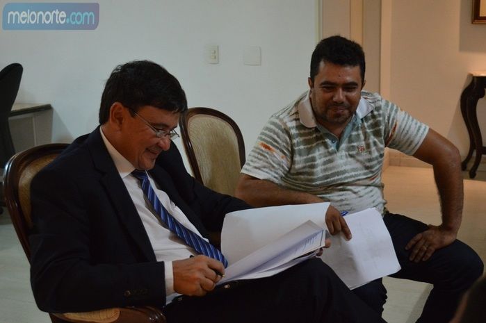 Prefeito Moisés Barbosa participou de audiência com o Governador Wellington Dias no Palácio de Karnak - Imagem 23