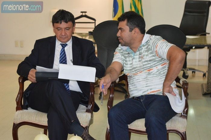 Prefeito Moisés Barbosa participou de audiência com o Governador Wellington Dias no Palácio de Karnak - Imagem 15