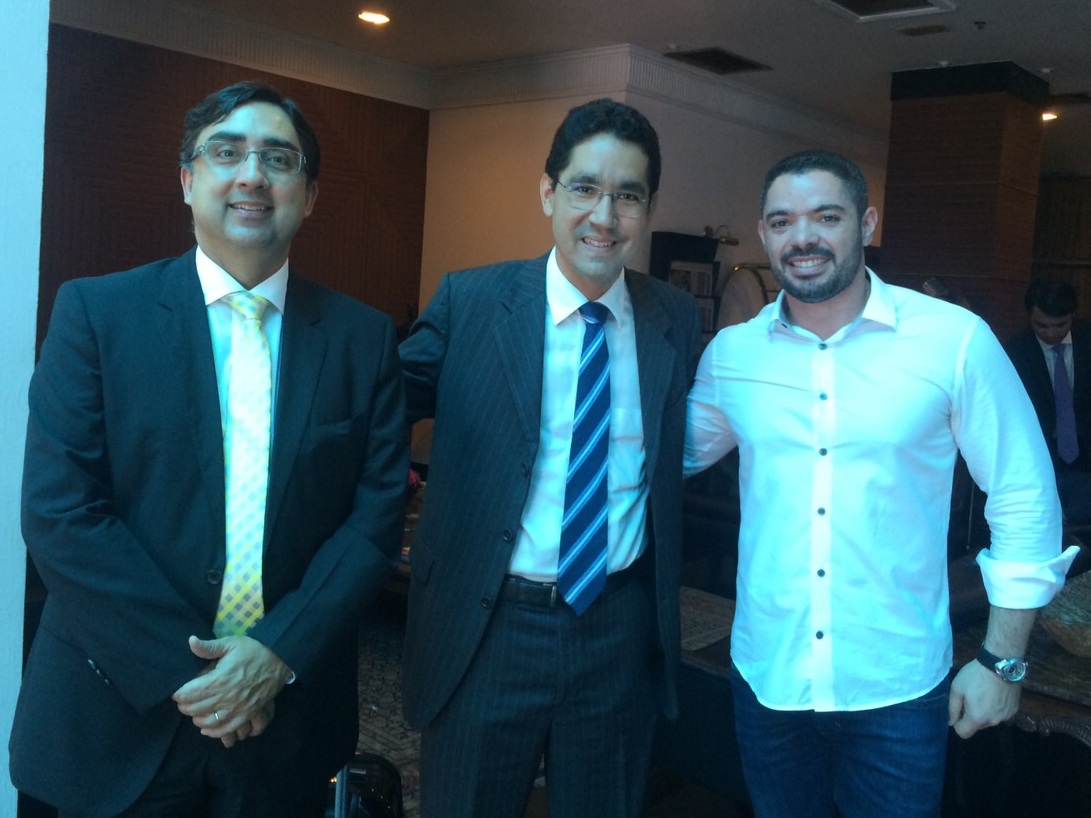 Prefeito Lukano Sá participa do Seminário Sanear é Viver