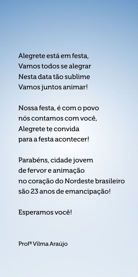 Divulgada programação completa do 23º Aniversário de Alegrete do Piauí - Imagem 3