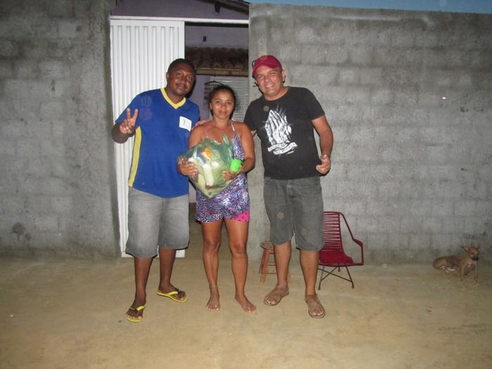 Secretaria de Esportes entrega cestas básicas arrecadadas no jogo entre o time Rádio e TV e Seleção de Agricolândia - Imagem 5